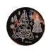 Sanwood nail stamp plate clear engraved xma pattern nail art stainless steel punch templates manicure tool kit manicure art stainless steel pressure plate style 16.