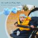 ZOHAN Baby Ear Defenders Boys 0-36 Months | Noise Cancelling Headphones for Sleeping & Airplane | Toddler Hearing Protection | Adjustable Headband | Blue - Buy Online on SooperMarket.com