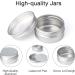 20 Pcs Empty Cosmetics Container Pots 3 Sizes Aluminium Tin Jars with Screw Lids Labels and Mini Spatula Sample Pots for Lip Balm Candle Making Cream Sample Powder Cosmetics (20ml 10ml 5ml) - Buy Online on SooperMarket.com