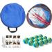 Gagalileo Pop Up Golf Chipping Net - Collapsible 24x28 Target with 12 Foam Balls (Noble Blue) - Buy Online on SooperMarket.com