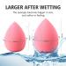LYFONDYI Multi-colored Teardrop Beauty Makeup Sponge Set - 4 Pack of Makeup Blenders for Foundation, Powder, and Liquid - Face Blending Kit - Buy Online on SooperMarket.com