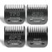 7FC+5FC+4FC+3FC replacement knife for dog care compatible with the Heiniger/Moser Max45/Andis/Oster A5/choice KM10 Series clipper for dogs black