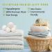 Sopito XL Wool Dryer Balls - 6pcs Set | Reduce Drying Time & Wrinkles | Static & Tangle-Free Laundry | Softens Fabric & Fluffs Clothes | Premium Natural Wool - Buy Online on SooperMarket.com