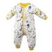 ChicSky Baby Sleeping Bag with Legs 3.5 Tog Baby Sleeping Bag Winter Organic Cotton Warm Comfortable Wearable Blanket Sleeves Removable Infant Walking Sleeping Bag 18-36 Months Dinosaur M(18-36 Months)