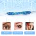 Reusable Gel Eye Mask for Puffiness & Dark Circles - Cooling Eye Ice Pack for Dry Eyes, Headache & Stress Relief (Leaves Design) - Buy Online on SooperMarket.com