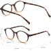 JM 3 Pack Vintage Round Reading Glasses - Spring Hinge Readers for Men & Women - 2.00 Magnification - Mixed Color - Buy Online on SooperMarket.com