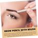 Beavorty 6 pcs Double-Headed Eyebrow Pencil gray eyebrow pencils Eyebrow Brush eyebrow powder wild - Buy Online on SooperMarket.com