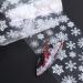 Snowflake Nail Foil Transfer Stickers - Christmas Nail Art Supplies for Festive Manicure - 10 Sheets - Buy Online on SooperMarket.com