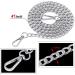 Swpeet 3Pcs Sliver Luxury Fashion 47 Inche Replacement Flat Chain Strap with Buckles Set  Perfect for DIY Metal Shoulder Cross Body Bag Hand Bag Purse Replacement - Buy Online on SooperMarket.com