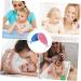 Silicone Scrubber Shower Brush Set for Kids and Adults - Gentle Scalp and Body Cleansing Tool for Babies, Infants, and Hairdressing - Perfect Gift for Newborns - KOMBIUDA - Buy Online on SooperMarket.com