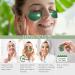 Shefave Eye Pads 60 Pieces Eye Pads Against Dark Circles Green Tea Matcha Eye Pads Hyaluronic Acid Eye Mask Dark Circles Removal Against Wrinkles Eye Bags Puffiness - Buy Online on SooperMarket.com