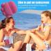 Sunblock Applicator for Kids - Cute Sunblock Buddy Brush Sun Screen Applicator - Portable Suntan Lotion Applicator Ergonomic Sun Screen Applier Sun Cream Brush for Kids Boys Girls Pink - Buy Online on SooperMarket.com