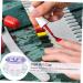 minkissy Nail Art Crystal Cup Cosmetics Glass Purple Cover Diamond 6.5x8cm Purple - Buy Online on SooperMarket.com