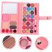 Mikinona 2pcs 33 Makeup Palette Eyeshadow Colorful Eyeshadow Palette Accessories Blush Pan Powder - Buy Online on SooperMarket.com