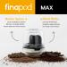 FinaMill FinaPod MAX: Interchangeable Spice Pod for Grinding Allspice, Basil, and More with 30% Greater Capacity - Buy Online on SooperMarket.com