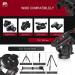 V6 Professional Video Fluid Head Mount for DSLR Cameras & Camcorders - Max Load 17lbs/8kg - Buy Online on SooperMarket.com
