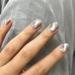 Cat Eye Gel Nail Polish White Silver Glitter Magnetic Gel Nail Varnish Holographic Sparkly Shimmer Crystal French Manicure Soak off UV/LED Lamp Nails Long Lasting Nail Art Manicure Salon DIY at Home - Buy Online on SooperMarket.com