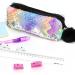 Phogary Sparkle Mermaid Sequin Cosmetic Bag - Reversible Double Color Handbag for Girls & Women | Silver & Pink M ppchen - Buy Online on SooperMarket.com
