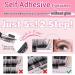 Bluesmurfs Self Adhesive Individual Lashes | Reusable No Glue Fake Eyelashes Clusters - Easy to Use Natural Eye Lashes I01 - Buy Online on SooperMarket.com