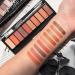 Palladio Eyeland Vibes Escape to the Tropics 10-Color Eyeshadow Palette - Seductive Nudes to Vibrant Hues for Day and Night Looks - Rich Pigment, California Sunset Palette - Buy Online on SooperMarket.com