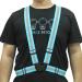 Reflective Running Vest for Women and Men | Adjustable & Lightweight | Highly Visible Safety Vest for Night Running, Jogging, Cycling, and Dog Walking - Blue - Buy Online on SooperMarket.com
