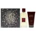 Guerlain Habit Rouge 3.4oz EDT Spray 2.5oz Shower Gel Men 2 Pc Gift Set
