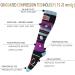 LEOSTEP 4 Pairs Compression Socks for Women & Men - Ideal for Nurses, Running - Small/Medium Size - Buy Online on SooperMarket.com