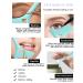 DogieLyn Reusable Silicone Eyeliner Stencil Cat Shape | Eyebrow Pencil & Eyeshadow Applicator Guide Template | Blue Lazy Makeup Tool - Buy Online on SooperMarket.com