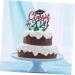Warmhm 10 Sets Cake Insert Decor Party Supplies Graduation Cake Toppers Graduation Cupcake Topper Cake Picks Grad Cupcake Toppers European and American Plug-in Red Paper Redx2pcs 16.00X13.00X0.10CMx2pcs - Buy Online on SooperMarket.com