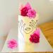 JeVenis Rosa Acrylic Minimalist Art Lady Face Cake Topper Pink Rose Cake Topper Gold Palm Leaves Wedding Cake Toppers for Wedding Bridal Shower Birthday Party - Buy Online on SooperMarket.com