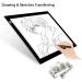 LitEnergy A4 LED Copy Board Light Tracing Box - Ultra-Thin USB Power Artcraft LED Trace Pad for Tattoo Drawing & Diamond Painting - Ideal for Streaming, Sketching, Animation - Black - Buy Online on SooperMarket.com