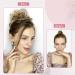 REECHO Super Long Messy Bun Hair Piece in Honey Blonde - Curly Wavy Updo Extensions for Women and Girls - Buy Online on SooperMarket.com