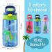 ROISDIYI Kids Water Bottle with Leak-Proof Straw, 16 oz BPA-Free Spout Lid for School - Purple 1 Pack - Buy Online on SooperMarket.com