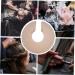 MUSISALY Hair Dye Cloth Hairdressing Neck Collar Stylist Cutting Collar Hair Cutting Collar Coloring Cape for Hair Dye Salon Hair Dye Collar Haircut Neck Guard Haircut Neck Cape Cover 40X40CM - Buy Online on SooperMarket.com