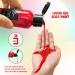 Go Ho Makeup Liquid Body Paint (2.1 oz) - Red Water Based Face & Body Paint for Special FX, Cosplay & Halloween - Buy Online on SooperMarket.com