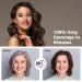 Dark Brown Hair Dye Shampoo - 3 in 1 Color Treatment for Gray Hair | Fast Minutes Results for Women & Men - Buy Online on SooperMarket.com