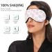 Adjustable Light Blocking Eye Mask for Deep Sleep - Haskirky Comfortable Eye Cover for Travel, Yoga, Meditation - Pink Watercolor Design - Men and Women - Buy Online on SooperMarket.com