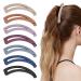 7Pcs Banana Hair Clips for Women Thick Hair Strong Holder 4.5 Large Ponytail Matte Cute Banana Clip Hairs No Slip Girl Ladies Fashionable Beauty Clamp Clasp Clip 7pcs Upgrade Banana Clips