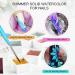 Saviland 12 Colors Pearl Shimmer Nail Watercolor Paint Set for Nail Art DIY Manicure - Buy Online on SooperMarket.com