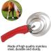 Buy Stainless Steel 6 Ring Curry Comb for Horses Sheep & Cows - Relieve Itching & Shedding (4 Turns) - International Shipping Available - Buy Online on SooperMarket.com