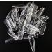 600pc Clear Acrylic Coffin False Nails - Full Cover Ballerina Shape for Women Teens Girls - Buy Online on SooperMarket.com
