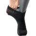 Yomandamor Men's Diabetic Socks 5-Pair Pack - Coolmax Ankle Socks with Arch Support, Size 10-13, Black - Buy Online on SooperMarket.com