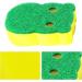 wirlsweal Scrubbing Sponge Breathable Multi-Functional Lightweight Scratch Free Cleaning Sponge Household Supplies Multicolor - Buy Online on SooperMarket.com