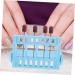 Healeved 16 Manicure Organizer Manicure Drill Bits Holder Nail Tools Nail Drill Stand Holder Nail Drill Bits Holder Grinding Head Holder Electric Tool Acrylic Electrical Tools To Rotate - Buy Online on SooperMarket.com
