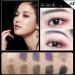10 Colors Glitter Eyeshadow Pallet Shimmer Colorful Eyeshadow Palette Makeup Diamond Bright Makeup Shimmery Highly Pigmented Waterproof Long-lasting Sweatproof Practice Make Up - Buy Online on SooperMarket.com