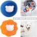 6-Pack Laundry Ball decontamination Hair Clip Hair Remover Clothes Filter Ball Reusable Cleaning Ball Cleaning Hair Adhesive 6blue - Buy Online on SooperMarket.com