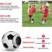 Set of 2 Portable Soccer Goals for Kids | Indoor Pop Up 4'x3' Toddler Soccer Nets with Training Equipment & Cones - Red - Buy Online on SooperMarket.com
