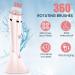 4 in 1 Facial Cleansing Brush - Electric Face Spin Brush with 4 Replacement Heads for Cleaning Exfoliating Massaging (Pink) - Buy Online on SooperMarket.com