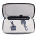 Portable Leather Scissor Organizer Storage Bag Practical Solution for Hair Stylists and Barbers Adjustable Tightness