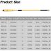 Goture Telescopic Fishing Rod Carbon Fiber Ultra Light Portable Travel Rod Stream Carp Fishing Yellow 6ft/1.8m - Buy Online on SooperMarket.com